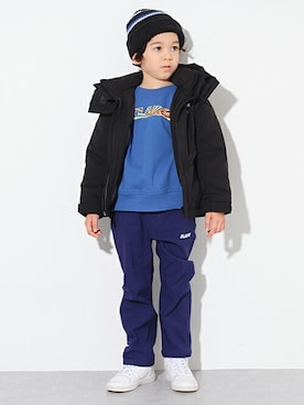 「エクストララージ キッズ」｜X-girl STAGES・XLARGE KIDSさん（キッズ・110cm）の秋コーディネート