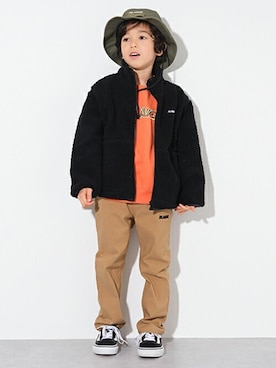 「エクストララージ キッズ」｜X-girl STAGES・XLARGE KIDSさん（キッズ・110cm）の秋コーディネート