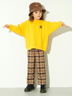 X-girl STAGES・XLARGE KIDSさん（キッズ・113cm）の冬コーディネート