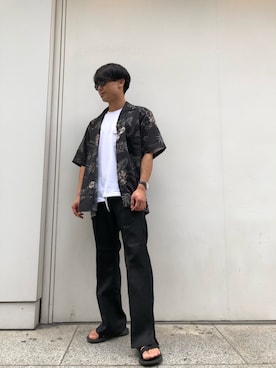 「ALBA（アルバ）のアイテム」を使った、デューダコさん（メンズ・170cm）の夏コーディネート