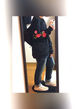 れーなさん（レディース・159cm）の秋コーディネート