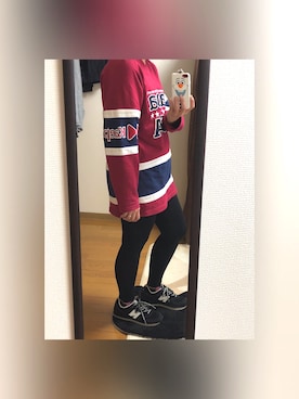 「Kaepa（ケイパ）のアイテム」を使った、れーなさん（レディース・159cm）の秋コーディネート