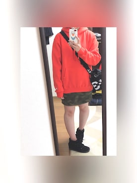 「ストリート服が好き」｜「アイテム（その他）」を使った、れーなさん（レディース・159cm）の秋コーディネート