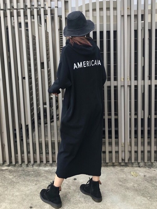 Suyu Shop無 Americanaのワンピースを使ったコーディネート Wear