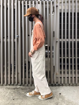 「無（ム）のアイテム」を使った、SuYuさん（レディース・167cm）の秋コーディネート