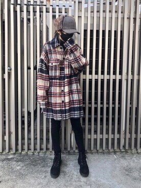 「無（ム）のアイテム」を使った、SuYuさん（レディース・167cm）の秋コーディネート