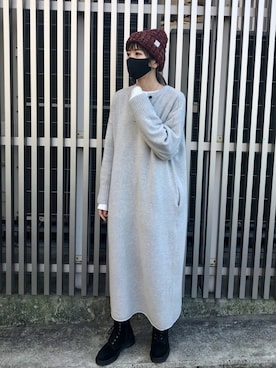 「無（ム）のアイテム」を使った、SuYuさん（レディース・167cm）の秋コーディネート