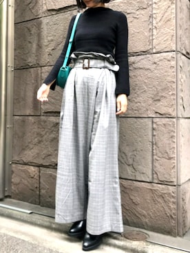 「LADYMADE（レディメイド）のアイテム」を使った、tea._.coさん（レディース・164cm）の秋コーディネート