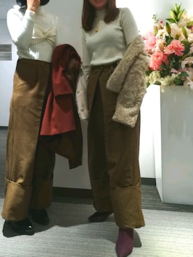 tea._.coさん(レディース・164cm)の冬コーディネート