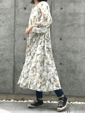 「ドラマ着用」｜tea._.coさん（レディース・164cm）の春コーディネート