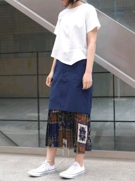 tea._.coさん（レディース・164cm）の夏コーディネート