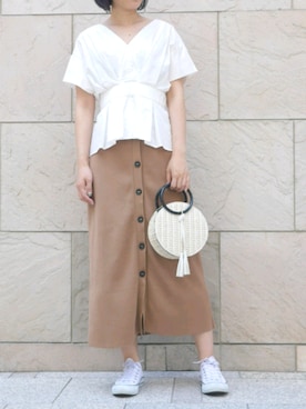 tea._.coさん（レディース・164cm）の夏コーディネート