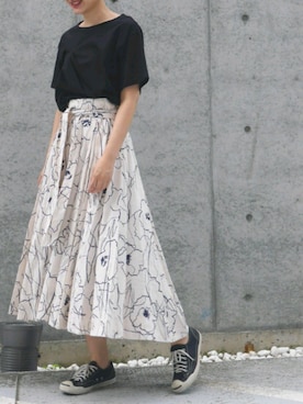 tea._.coさん（レディース・164cm）の夏コーディネート