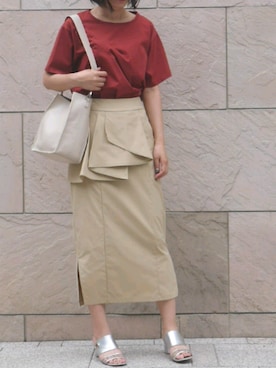 tea._.coさん（レディース・164cm）の夏コーディネート