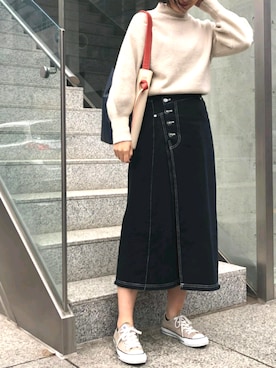 「ladymade」｜tea._.coさん（レディース・164cm）の冬コーディネート