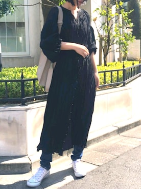 「LADYMADE（レディメイド）のアイテム」を使った、tea._.coさん（レディース・164cm）の春コーディネート