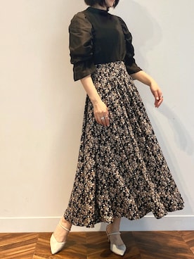 「LADYMADE（レディメイド）のアイテム」を使った、tea._.coさん（レディース・164cm）の夏コーディネート