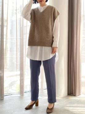 「LADYMADE（レディメイド）のアイテム」を使った、tea._.coさん（レディース・164cm）の秋コーディネート