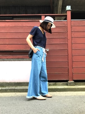 yoshiko.1208さん（レディース・164cm）の夏コーディネート