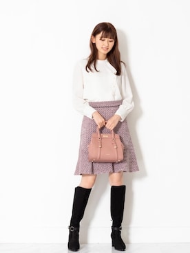 「アイテム（バックパック/リュック）」を使った、akaneさん（レディース・171cm・10代）の秋コーディネート