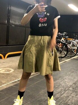 RI☺︎NAさん（レディース・160cm）の夏コーディネート