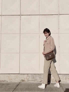 「BEAMS WOMEN（ビームス　ウィメン）のアイテム」を使った、蟹蟹蟹蟹蟹🦀さん（レディース・170cm）の秋コーディネート