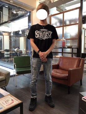 「サブサエティ(Subciety)」｜ゆうきさん（メンズ・168cm）の春コーディネート