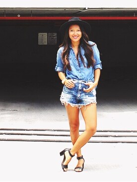 Lynsee Hee Kyeongさん（レディース）の夏コーディネート