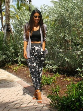 Lynsee Hee Kyeongさん（レディース）の秋コーディネート