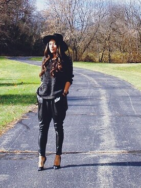 Lynsee Hee Kyeongさん（レディース）の秋コーディネート