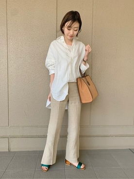 「アイテム（その他シューズ）」を使った、yukaさん（レディース・158cm）の春コーディネート