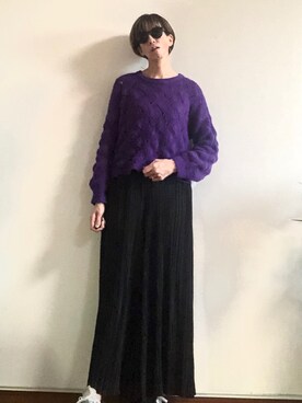 kikukomiyajiさん（レディース・172cm）の秋コーディネート