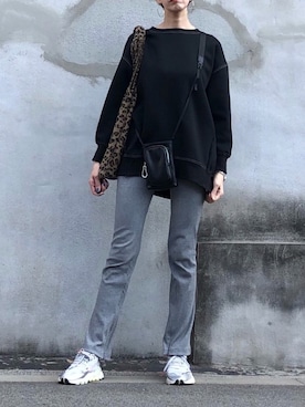 kikukomiyajiさん（レディース・172cm）の秋コーディネート