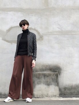 kikukomiyajiさん(レディース・172cm)の冬コーディネート