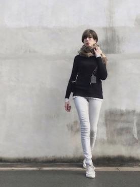 kikukomiyajiさん（レディース・172cm）の冬コーディネート