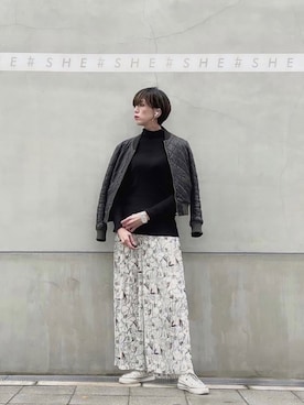 kikukomiyajiさん(レディース・172cm)の冬コーディネート