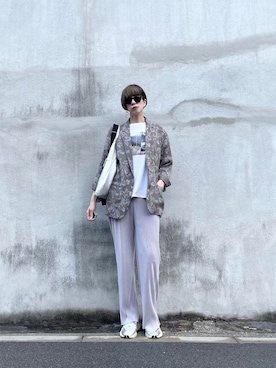 kikukomiyajiさん（レディース・172cm）の冬コーディネート