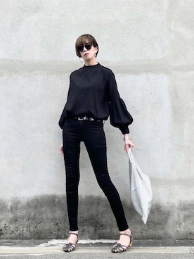 kikukomiyajiさん（レディース・172cm）の冬コーディネート