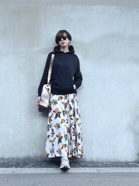 kikukomiyajiさん（レディース・172cm）の冬コーディネート