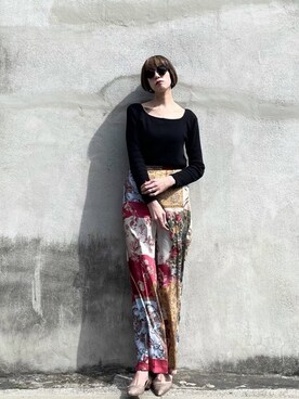 kikukomiyajiさん（レディース・172cm）の冬コーディネート