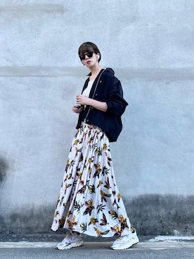 kikukomiyajiさん（レディース・172cm）の春コーディネート