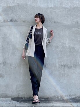 kikukomiyajiさん(レディース・172cm)の春コーディネート