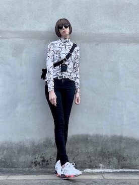 kikukomiyajiさん（レディース・172cm）の春コーディネート