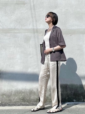 kikukomiyajiさん(レディース・172cm)の春コーディネート