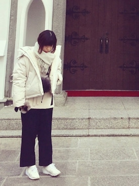 はなこさん（レディース・161cm）の冬コーディネート