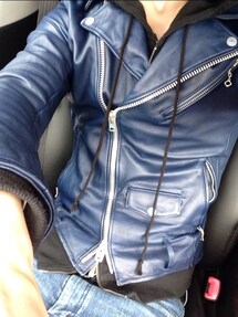 drestrip | カウレザーライダースジャケット(ライダースジャケット)