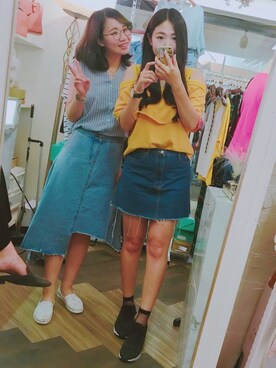 「sister」｜Hsiuhsiuさん（レディース・164cm）の夏コーディネート