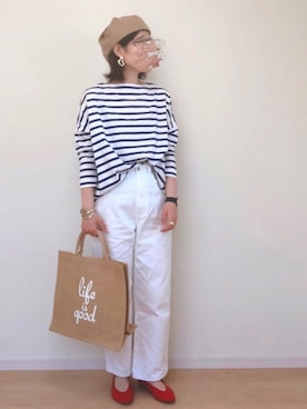 sato**さん（レディース・165cm）の夏コーディネート