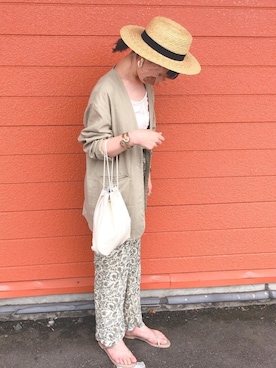 sato**さん（レディース・165cm）の夏コーディネート