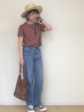 sato**さん（レディース・165cm）の夏コーディネート